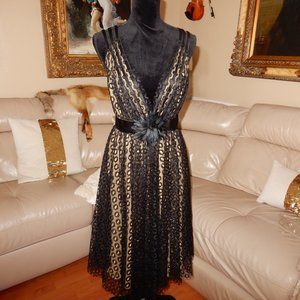 NWOT MARC BOUWER GLAMIT LACE Sexy Cocktail DRESS 6